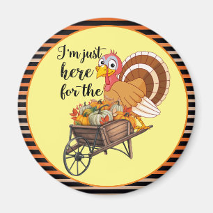 Thanksgiving populär vacker höstsamling magnet