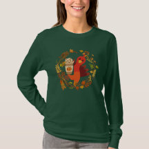 "Thanksgiving Pumpkin Drink Långärmad T-Shirt"