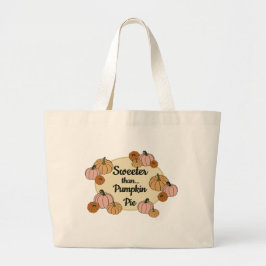 Thanksgiving Pumpkin Jumbo Tygkasse