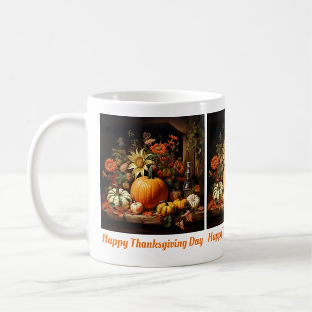 Thanksgiving Pumpkin Mugg (Vänster)