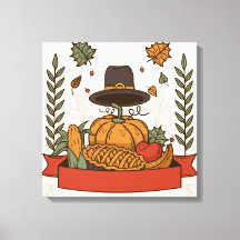 Thanksgiving Pumpkin och höst