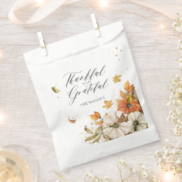 Thanksgiving Pumpkin och Löv Tema