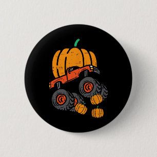 Thanksgiving Pumpkin på Monster Lastbil Fall Boys Knapp