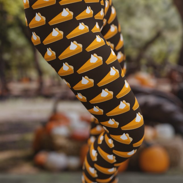 Thanksgiving Pumpkin Paj Leggings (🎃 🍗  Perfect for wearing on Thanksgiving )