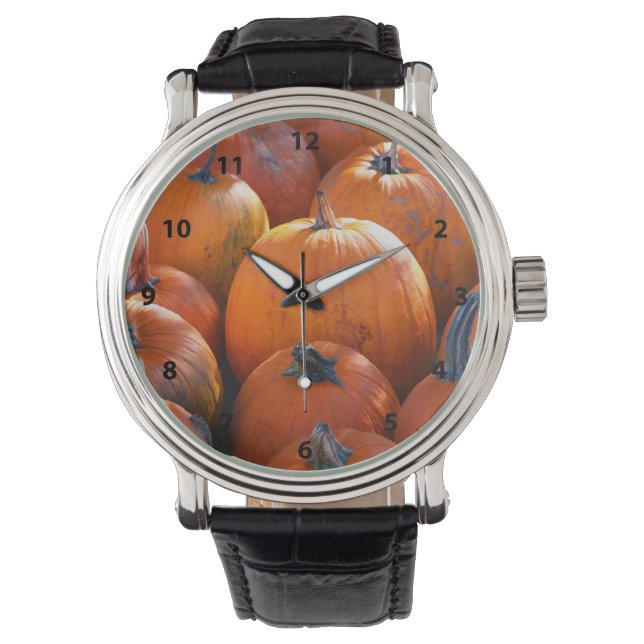 Thanksgiving Pumpkin Patch Armbandsur (Framsida)
