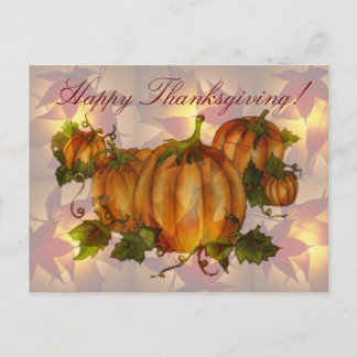 THANKSGIVING PUMPKIN PATCH by SHARON SHARPE Helg Vykort