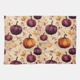 Thanksgiving Pumpkin Patch Pumpkins Autumn Harvest Kökshandduk