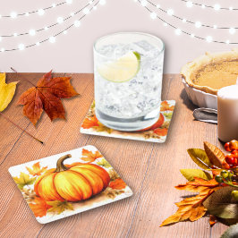Thanksgiving Pumpkin Underlägg - Fall Harvest Bord