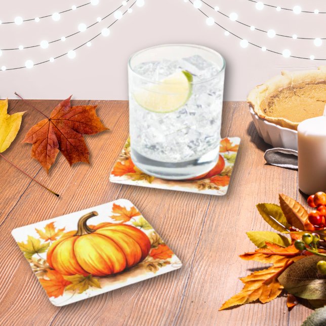 Thanksgiving Pumpkin Underlägg - Fall Harvest Bord (Skapare uppladdad)