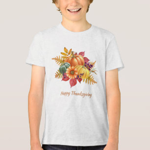 Thanksgiving Pumpkins Boys T-Shirt