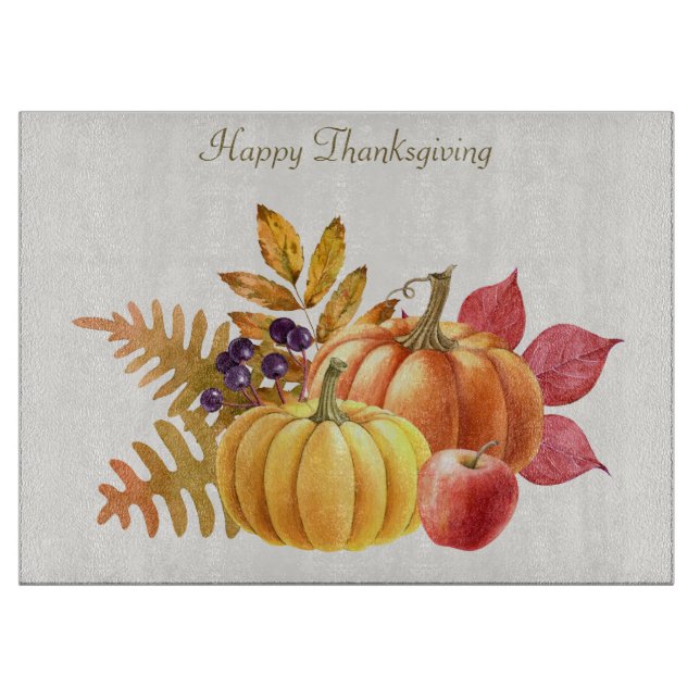 Thanksgiving Pumpkins Cints Board (Framsidan)