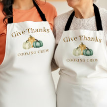 Thanksgiving Pumpkins Give Thanks Cooking Crew