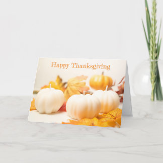 Thanksgiving Pumpkins Greeting Card Tack Kort