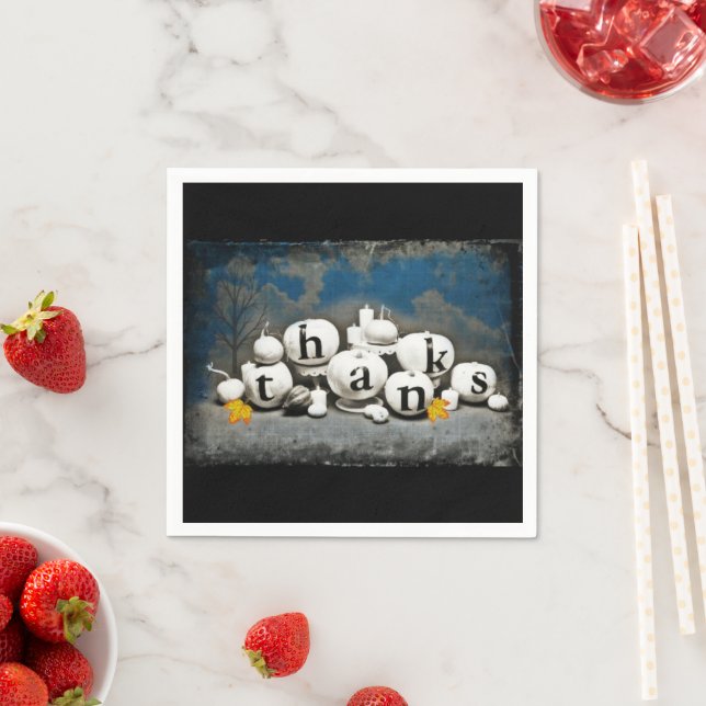 Thanksgiving Pumpkins Pappersservett (Insitu)