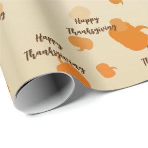 Thanksgiving Pumpkins Presentpapper