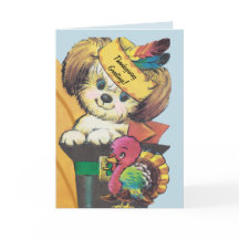 Thanksgiving Puppy och Turkiet