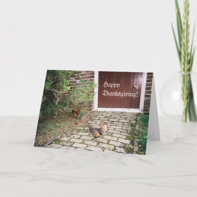 Thanksgiving, Robert E. Lee Gods, Virginia Helgkort (Framsida)