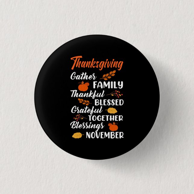 Thanksgiving Samla familj Knapp (Framsida)