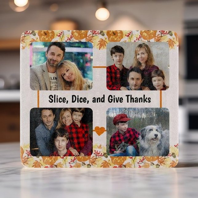 Thanksgiving Samla foto med Anpassningsbar Text (Skapare uppladdad)