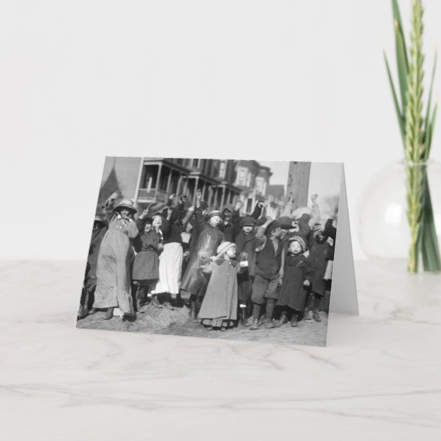 Thanksgiving Scramble, 1915 Helgkort (Framsida)
