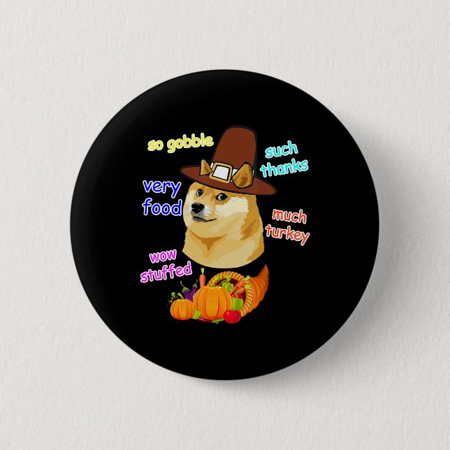 thanksgiving shiba inu doge meme. knapp (Framsida)