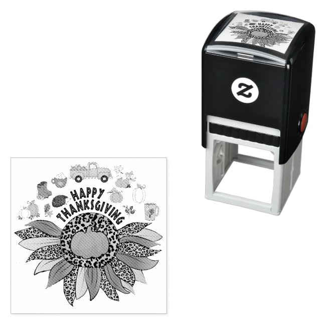 Thanksgiving Självfärgande Stämpel (In Situ)