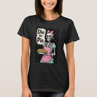 Thanksgiving Skeleton Girl dog för Paj T Shirt
