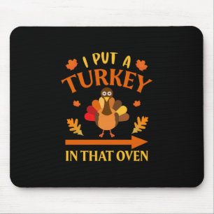 Thanksgiving som jag placerar ett Turkiet i över Musmatta