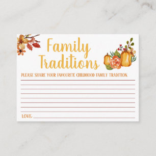 Thanksgiving, spel för familjetraditioner, babyklä tilläggskort