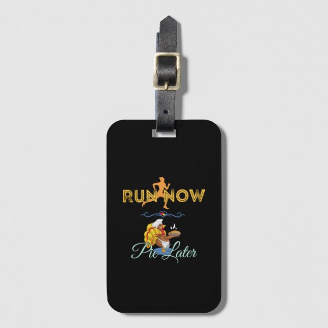 Thanksgiving Springer - Springa Now Paj senare Bagagebricka (Framsida vertikal)