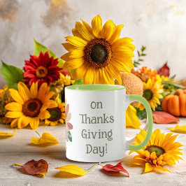 Thanksgiving Star Mugg
