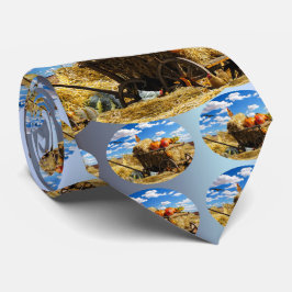 Thanksgiving Straw Wagon i Fält Slips