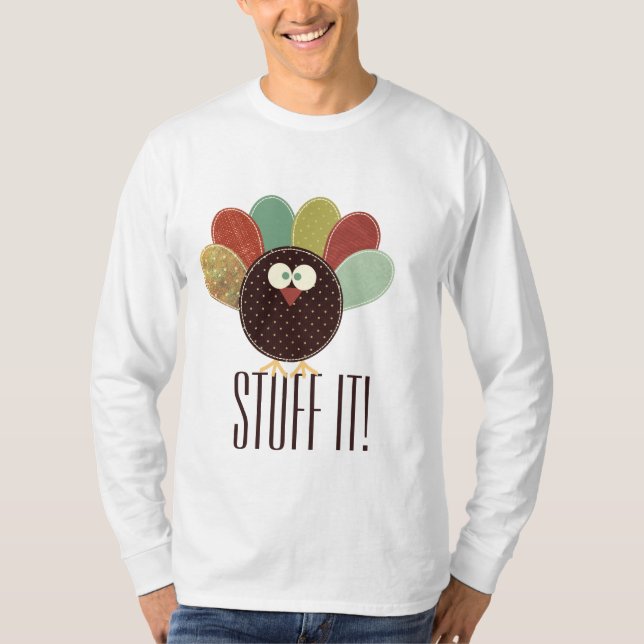 Thanksgiving Stuffing Play på Ord T-shirt (Framsida)