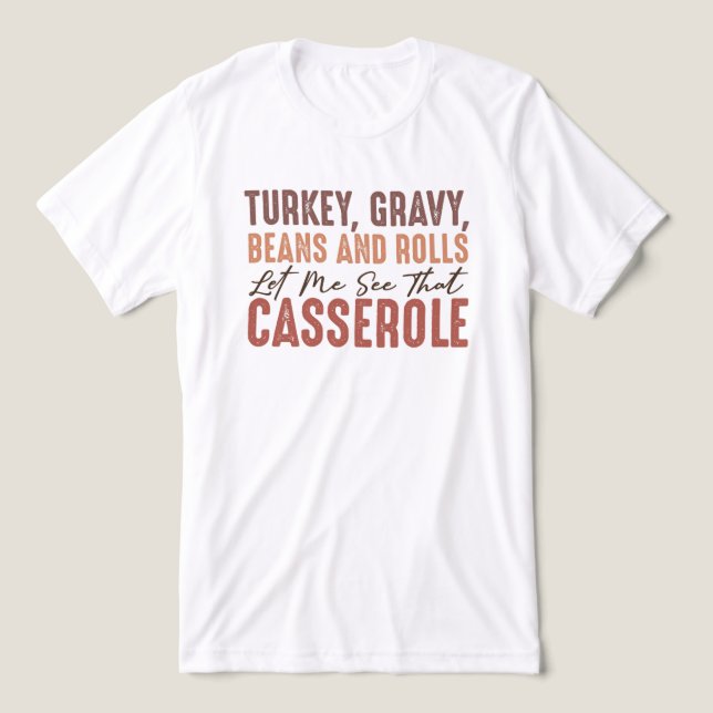 Thanksgiving T Shirt (Design Framsida)