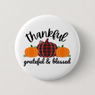 Thanksgiving - tacksam knapp