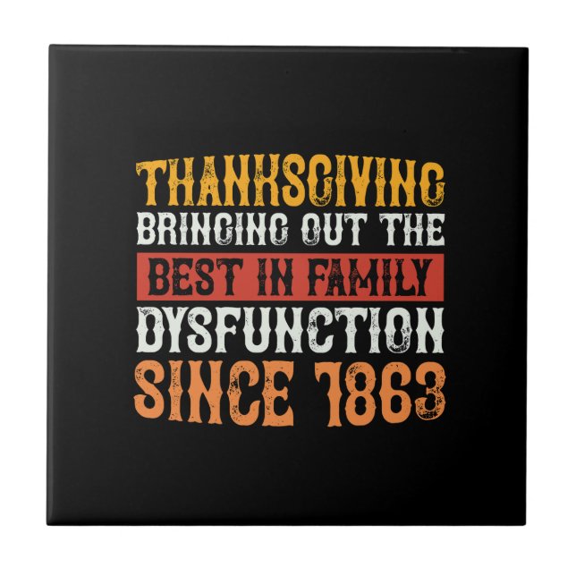 thanksgiving_take_out_the_best_in_Ceramic Tile Kakelplatta (Framsidan)