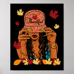 Thanksgiving Tankfull afrikansk höst Poster