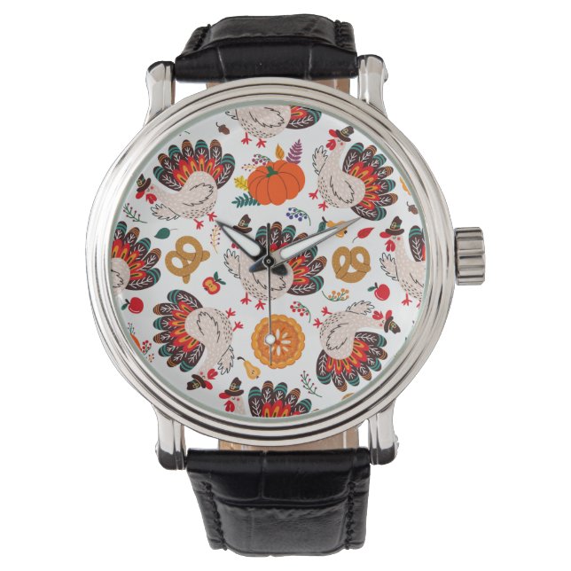Thanksgiving | Thanksgiving är måltid Armbandsur (Framsida)