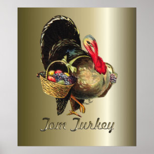Thanksgiving Tom Turkiet Poster