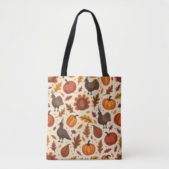 Thanksgiving Tote bags Tygkasse (Framsida)