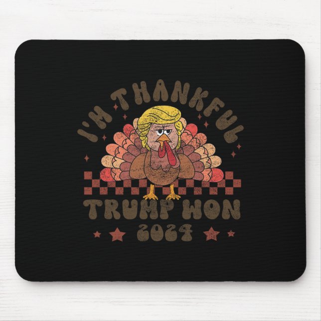 Thanksgiving Trump Gör Thanksgivingen Underbar ige Musmatta (Framsidan)