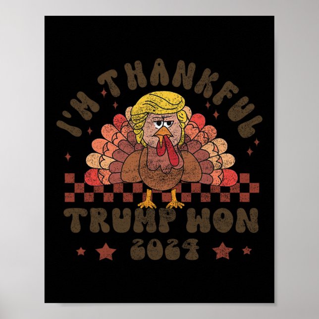Thanksgiving Trump Gör Thanksgivingen Underbar ige Poster (Framsidan)