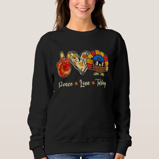 Thanksgiving Turkey Apparel Women Men T Shirt (Framsida)