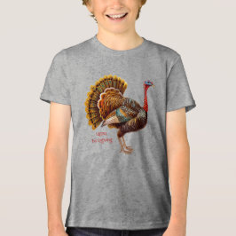 Thanksgiving Turkey Boys T-Shirt