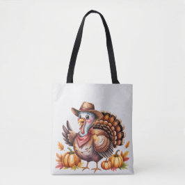 Thanksgiving turkey fall tygkasse