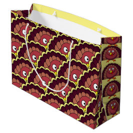 Thanksgiving Turkey Large Gift Bag