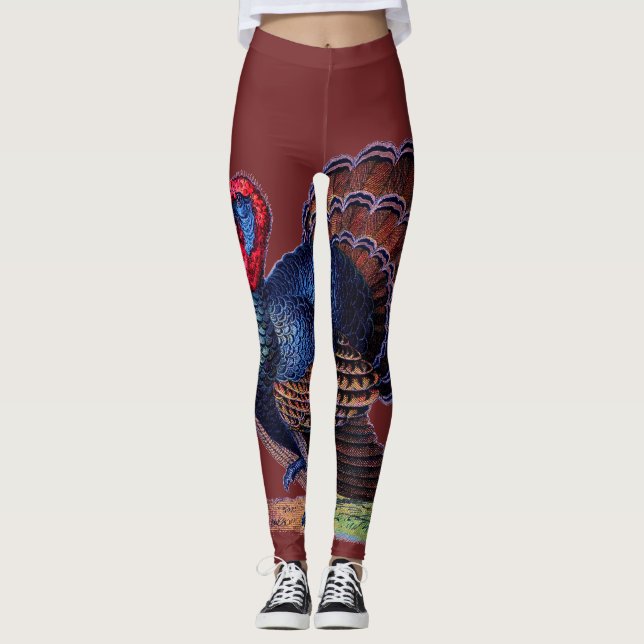 Thanksgiving Turkey Leggings (Framsida)
