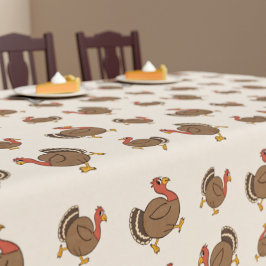 Thanksgiving Turkey Mönster Tablecloth