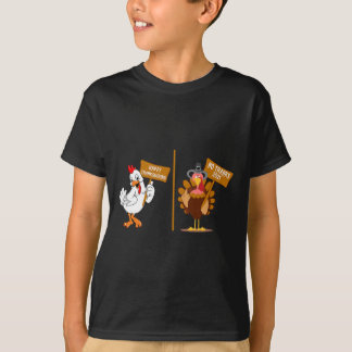 Thanksgiving Turkey No Thanks Grumpy Halloween Fun T Shirt