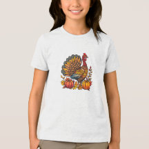 Thanksgiving Turkey Pumpkins T-Shirt
